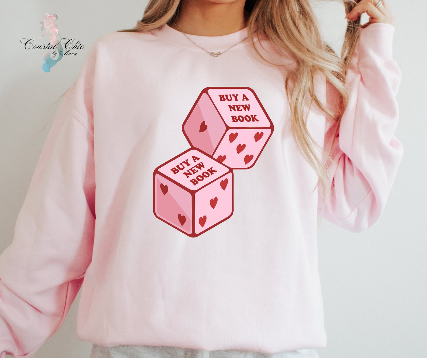 Buy a New Book Sweatshirt, Book dice Sweatshirt