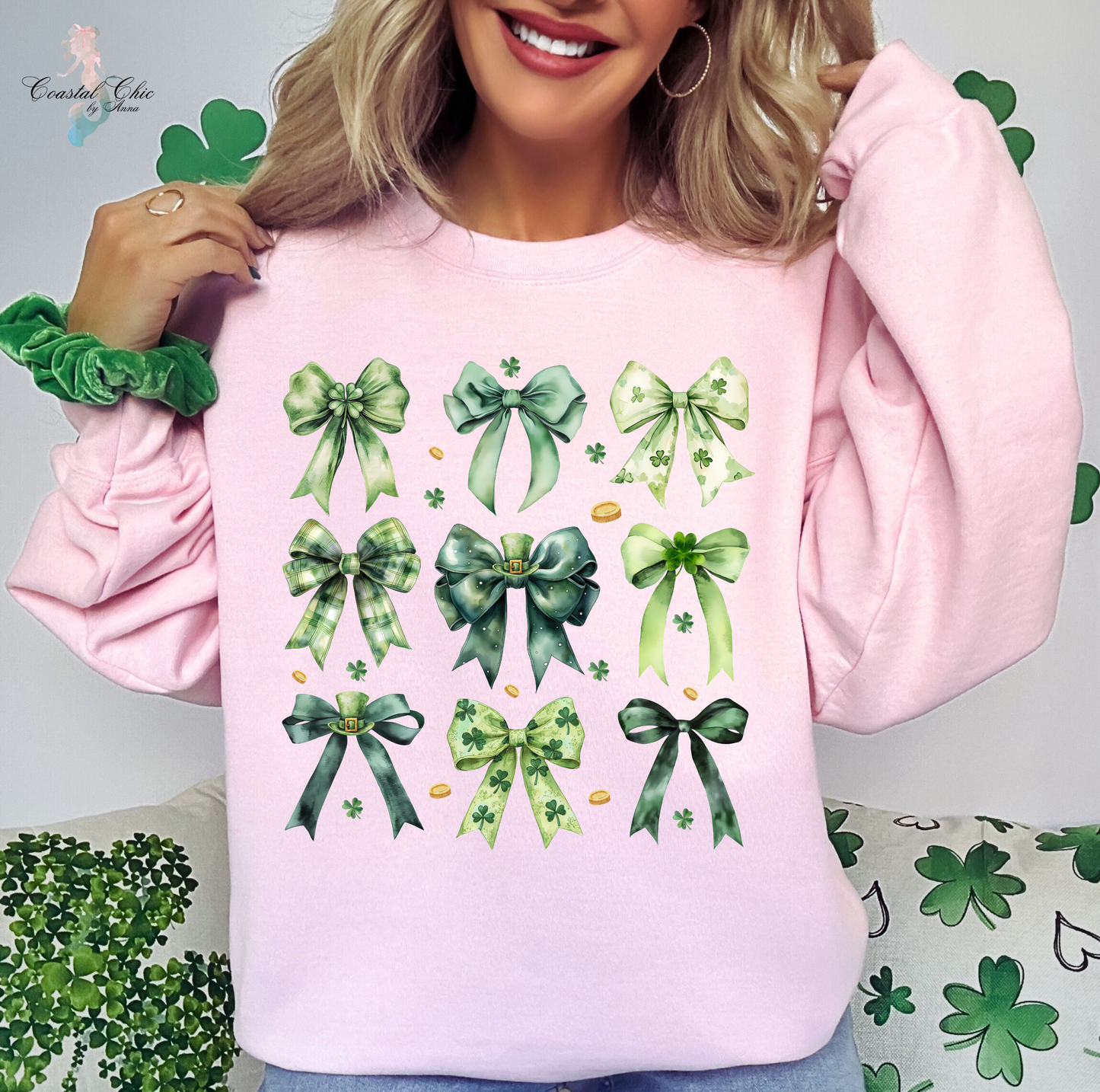 Coquette Shamrock Sweatshirt