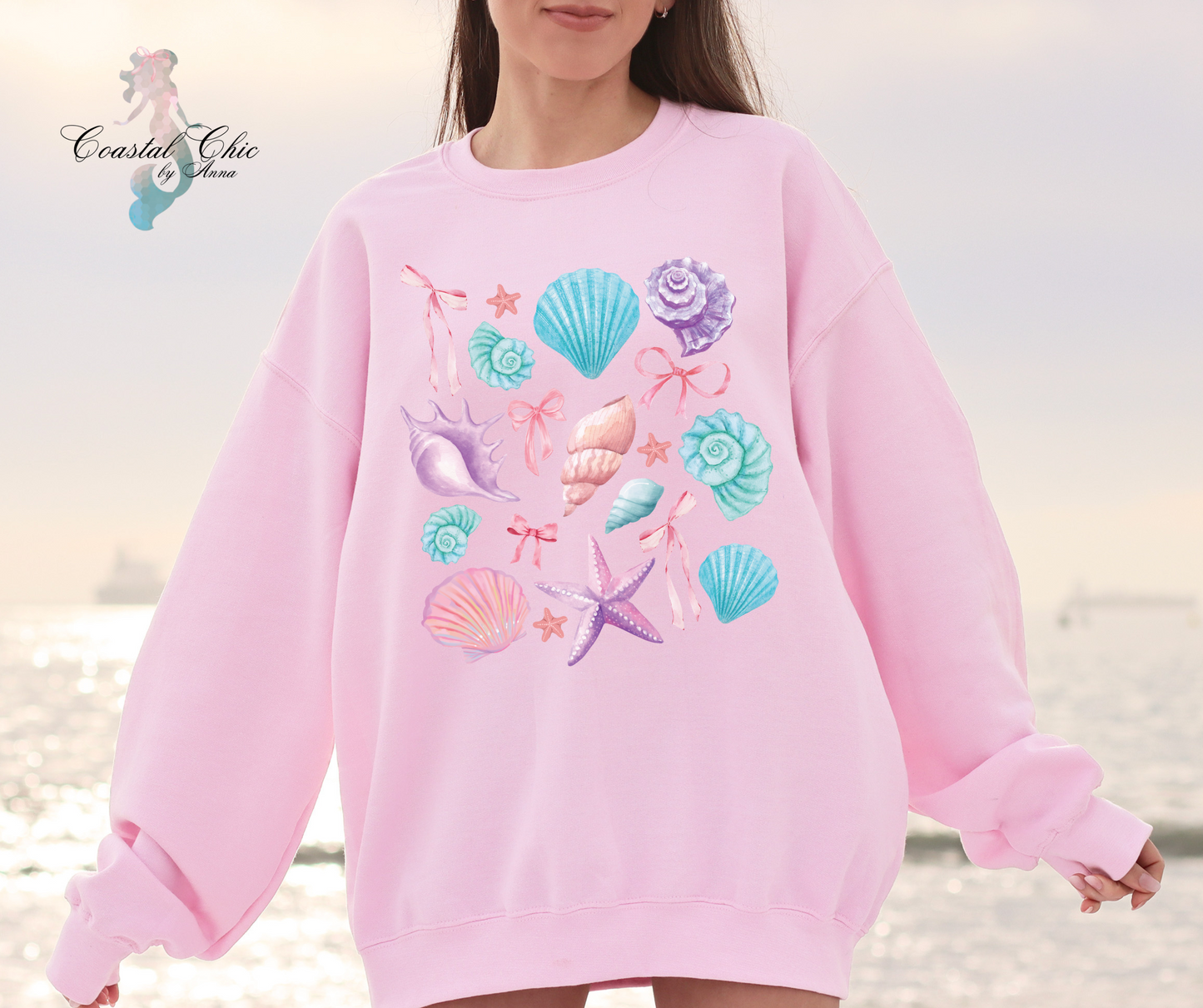 Coquette Seashell Sweatshirt