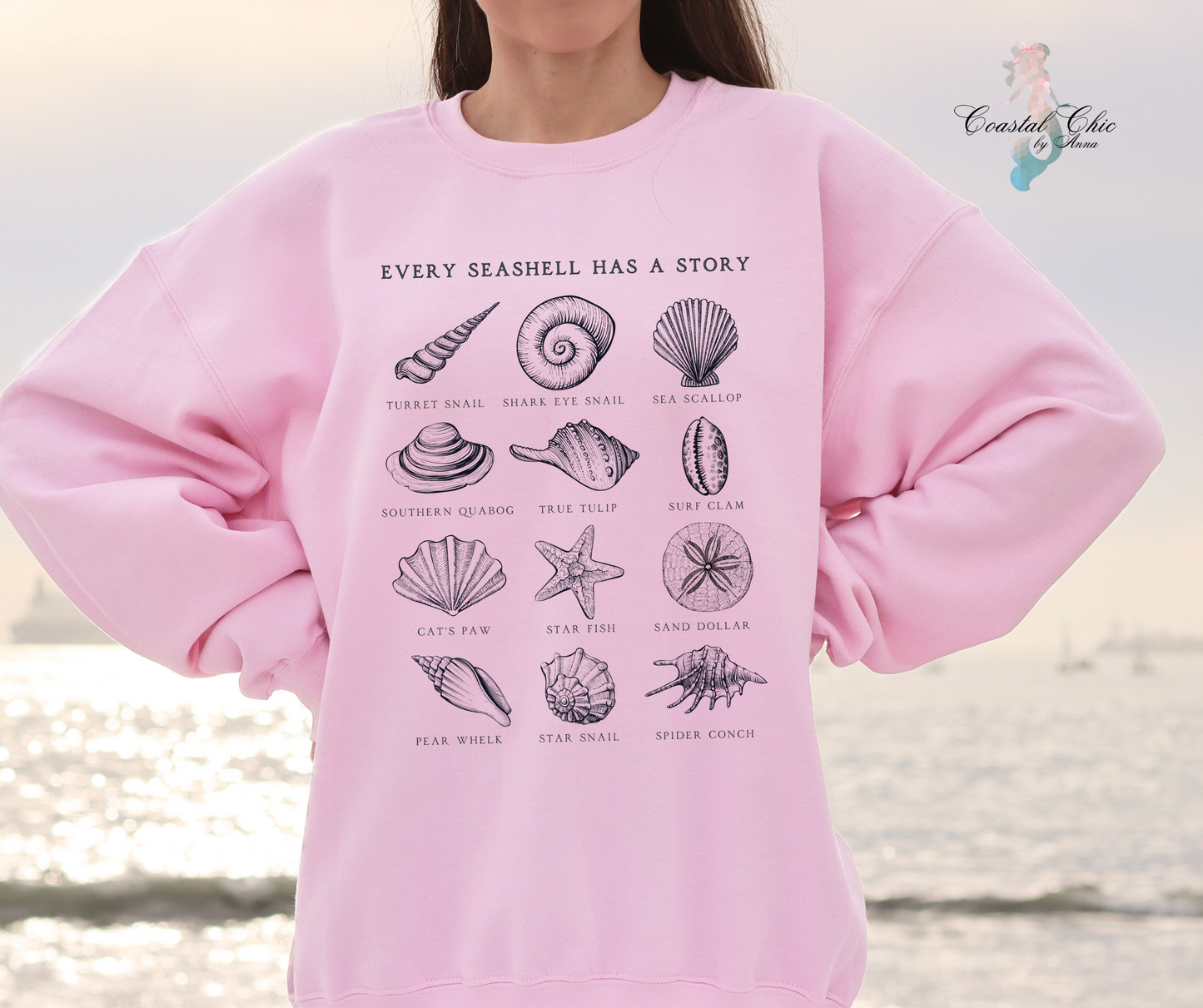 Every Seashell Has a Story Sweatshirt,