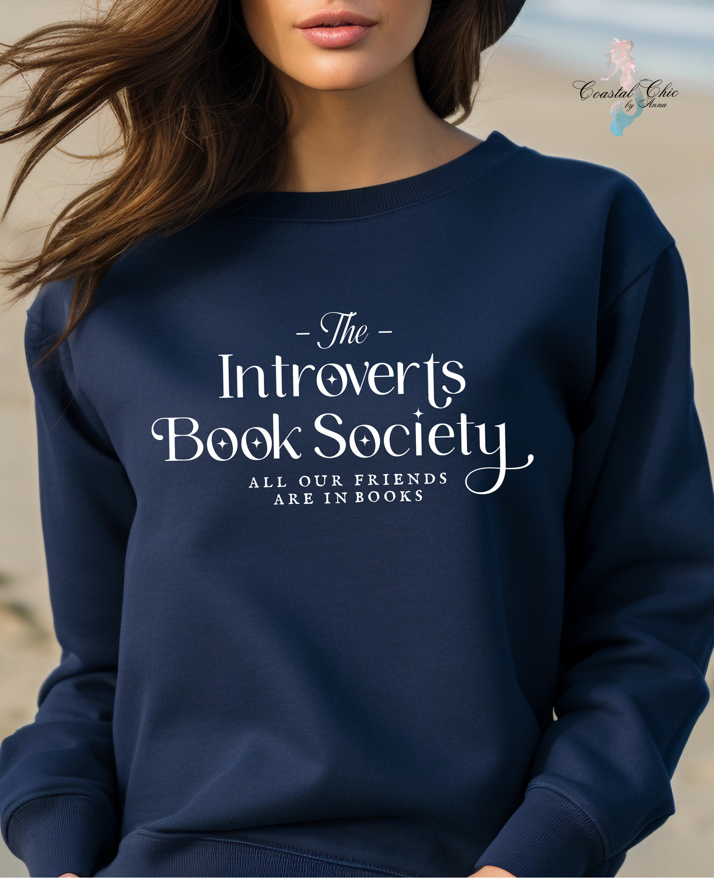 Introverts Book Society Sweatshirt