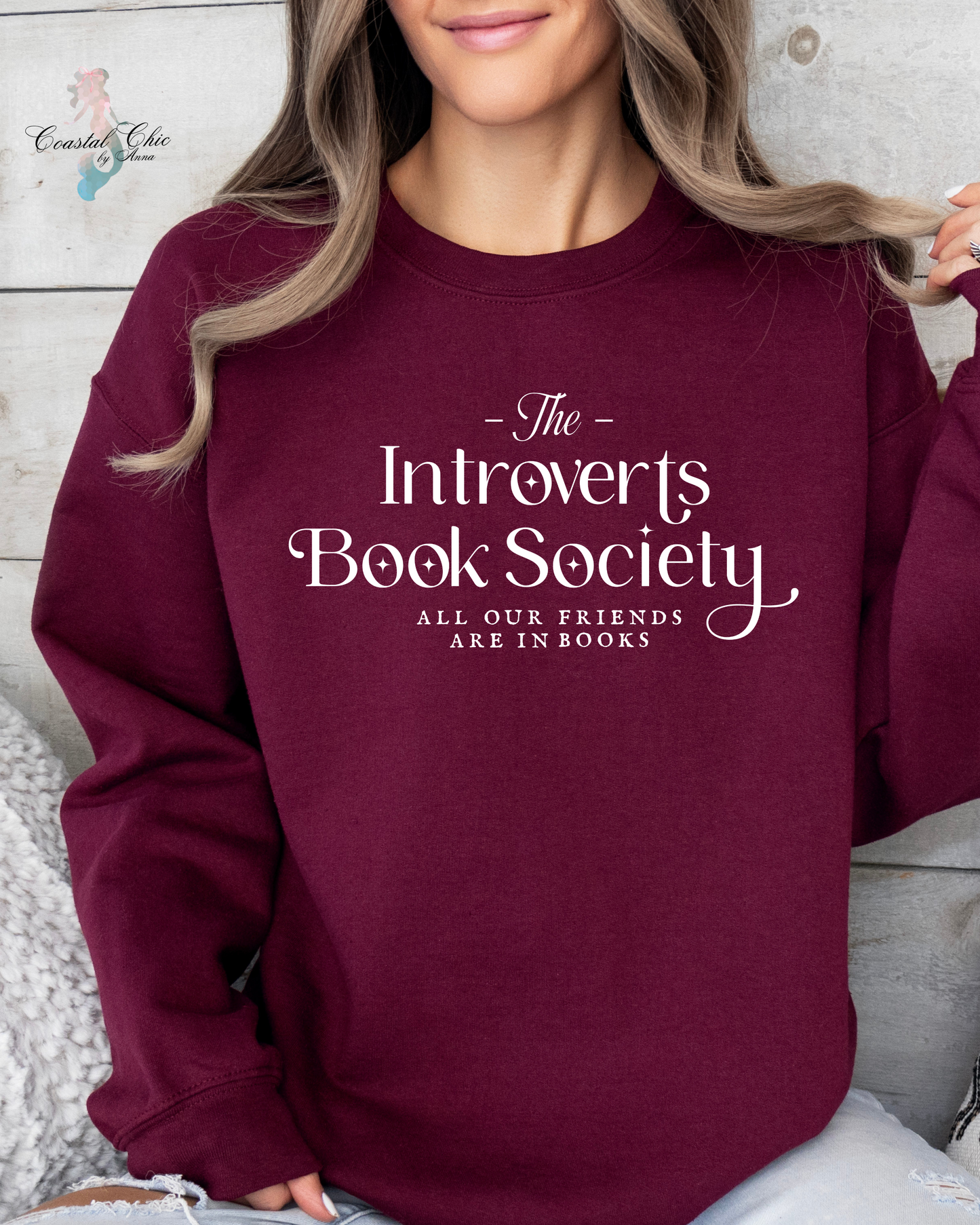 Introverts Book Society Sweatshirt