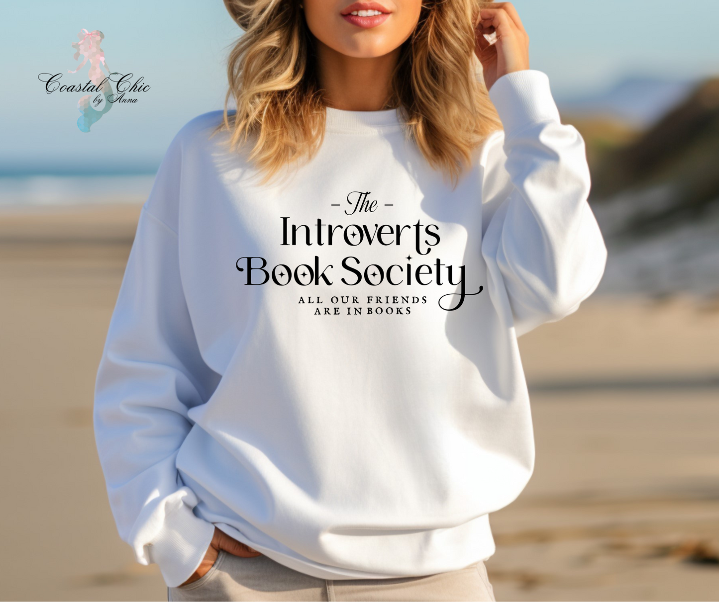 Introverts Book Society Sweatshirt