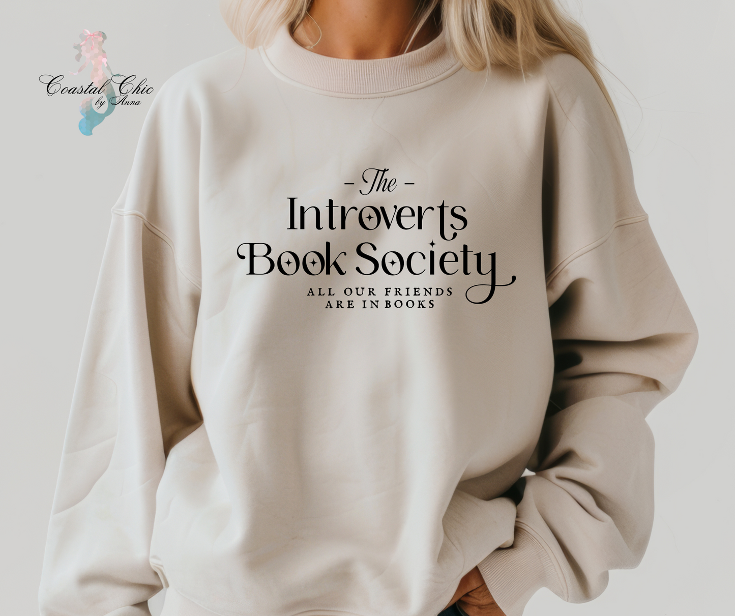 Introverts Book Society Sweatshirt