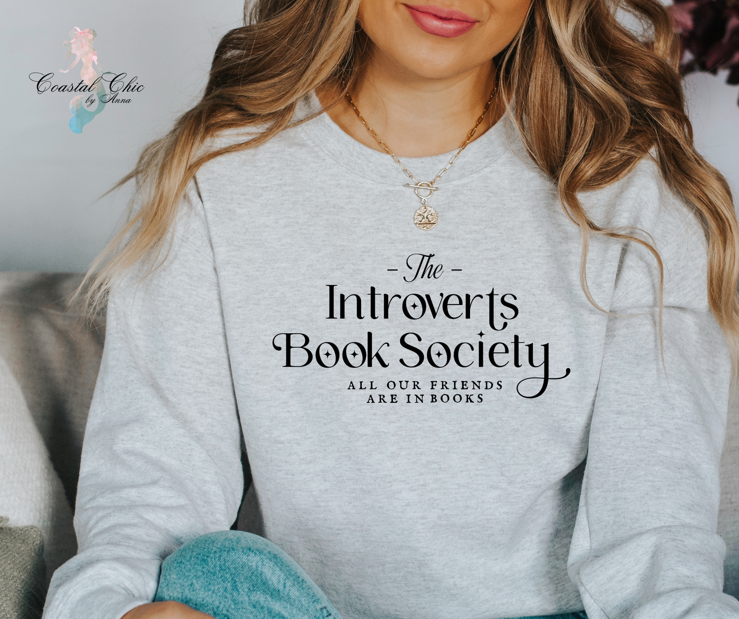 Introverts Book Society Sweatshirt
