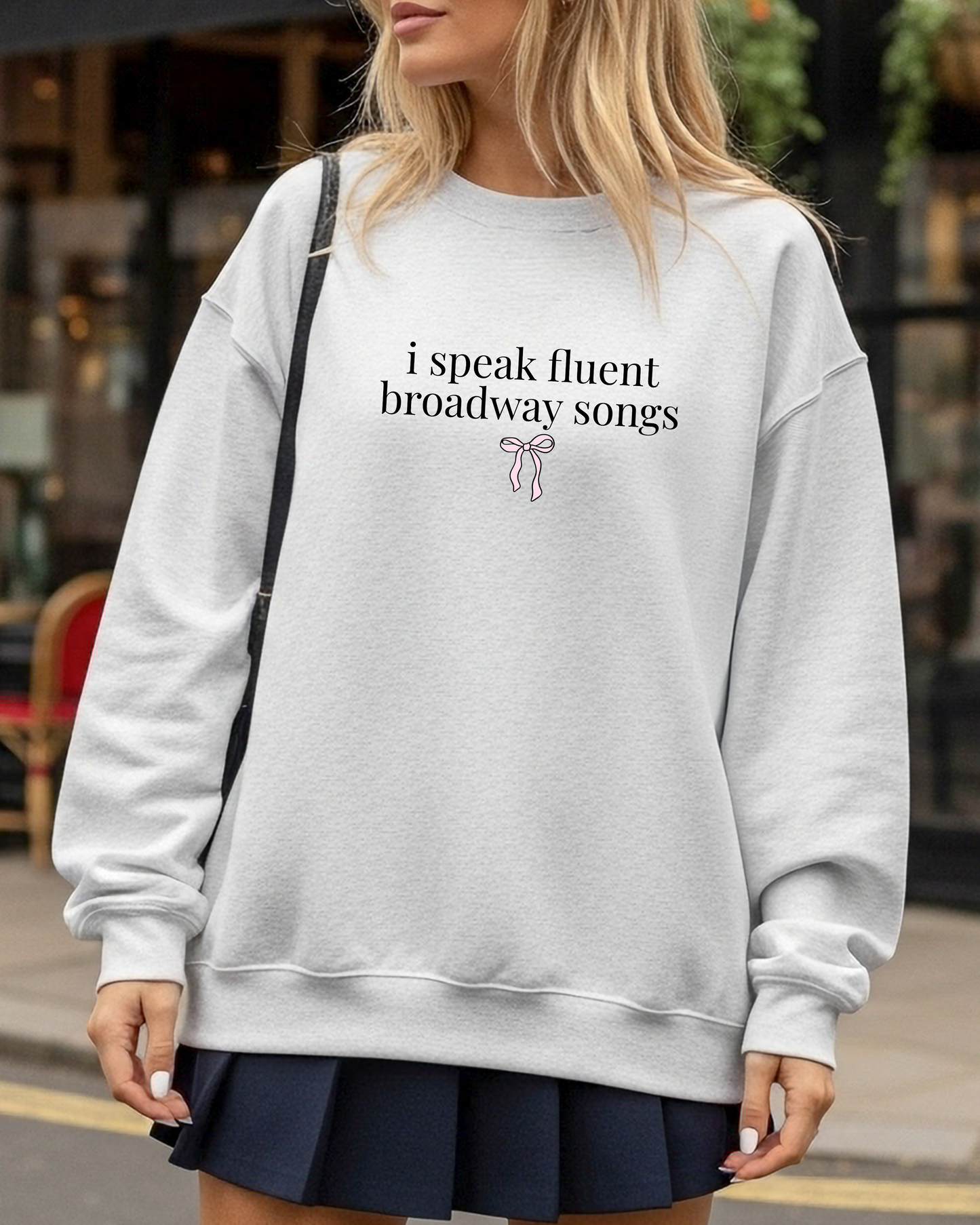 I speak fluent broadway songs
