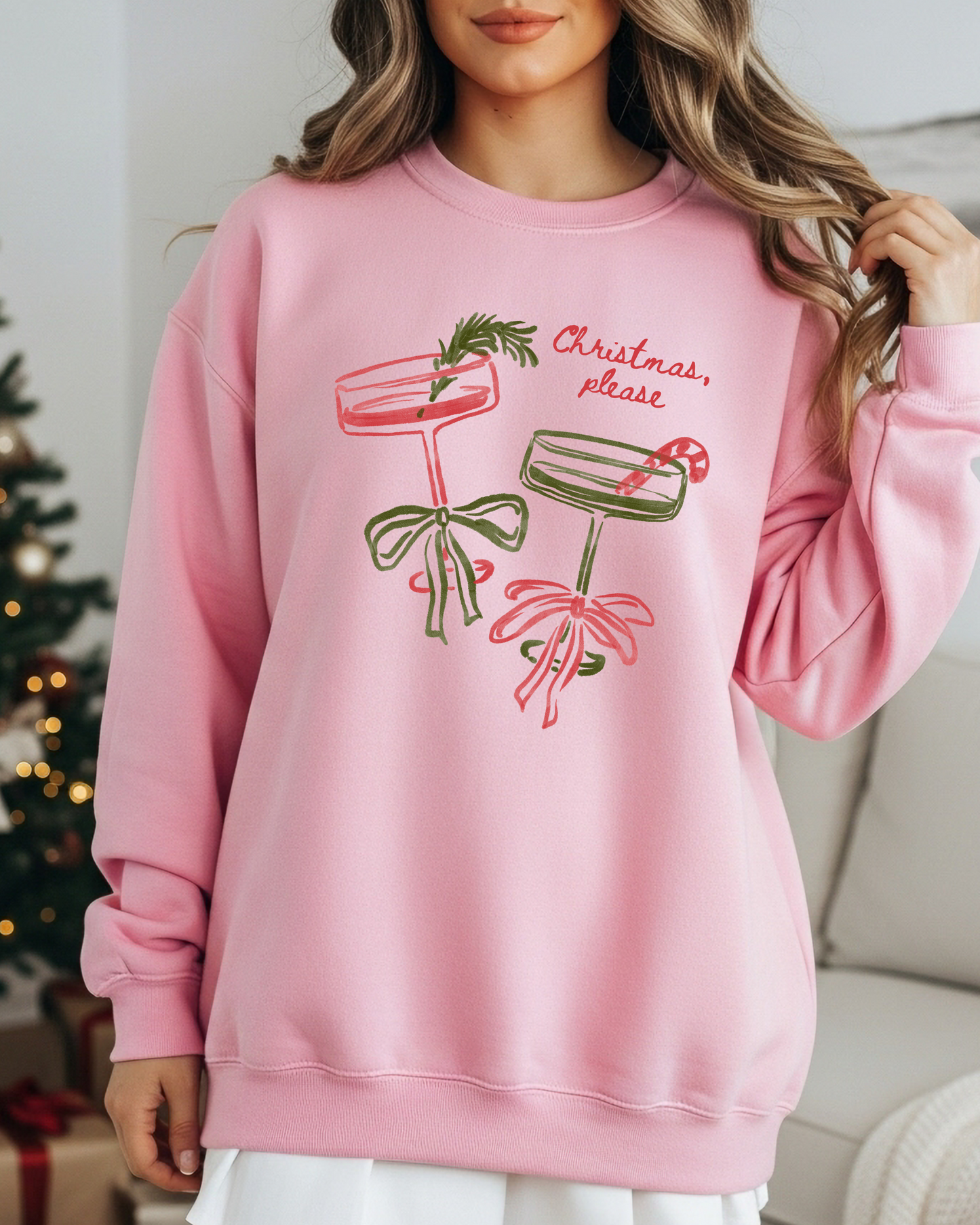 Christmas Drinks Sweatshirt