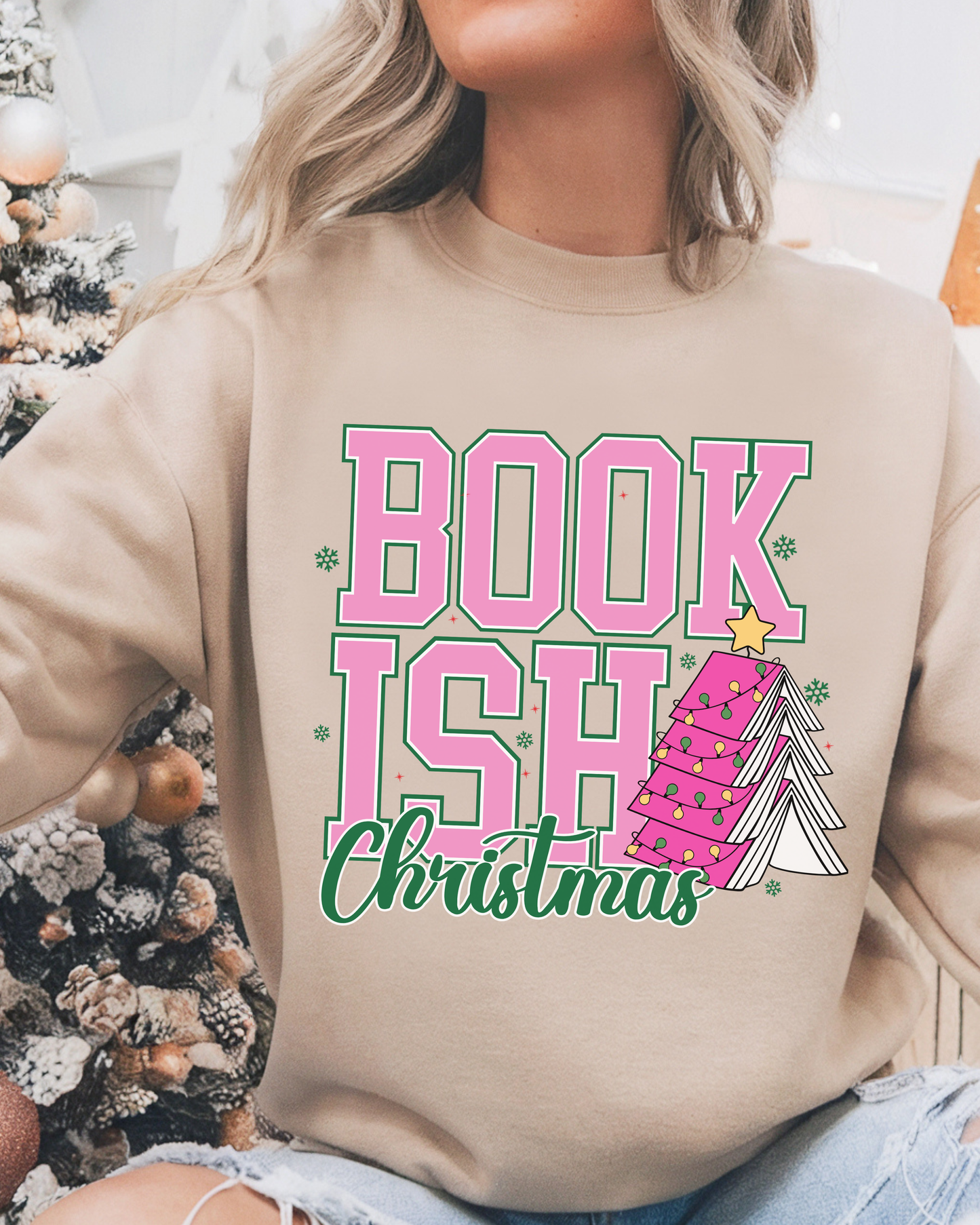 Bookish Christmas Sweatshirt