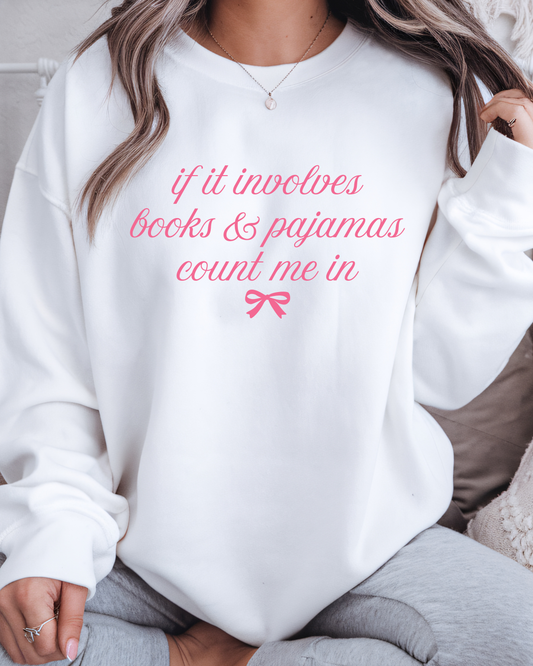 If it involves books and pajamas count me in