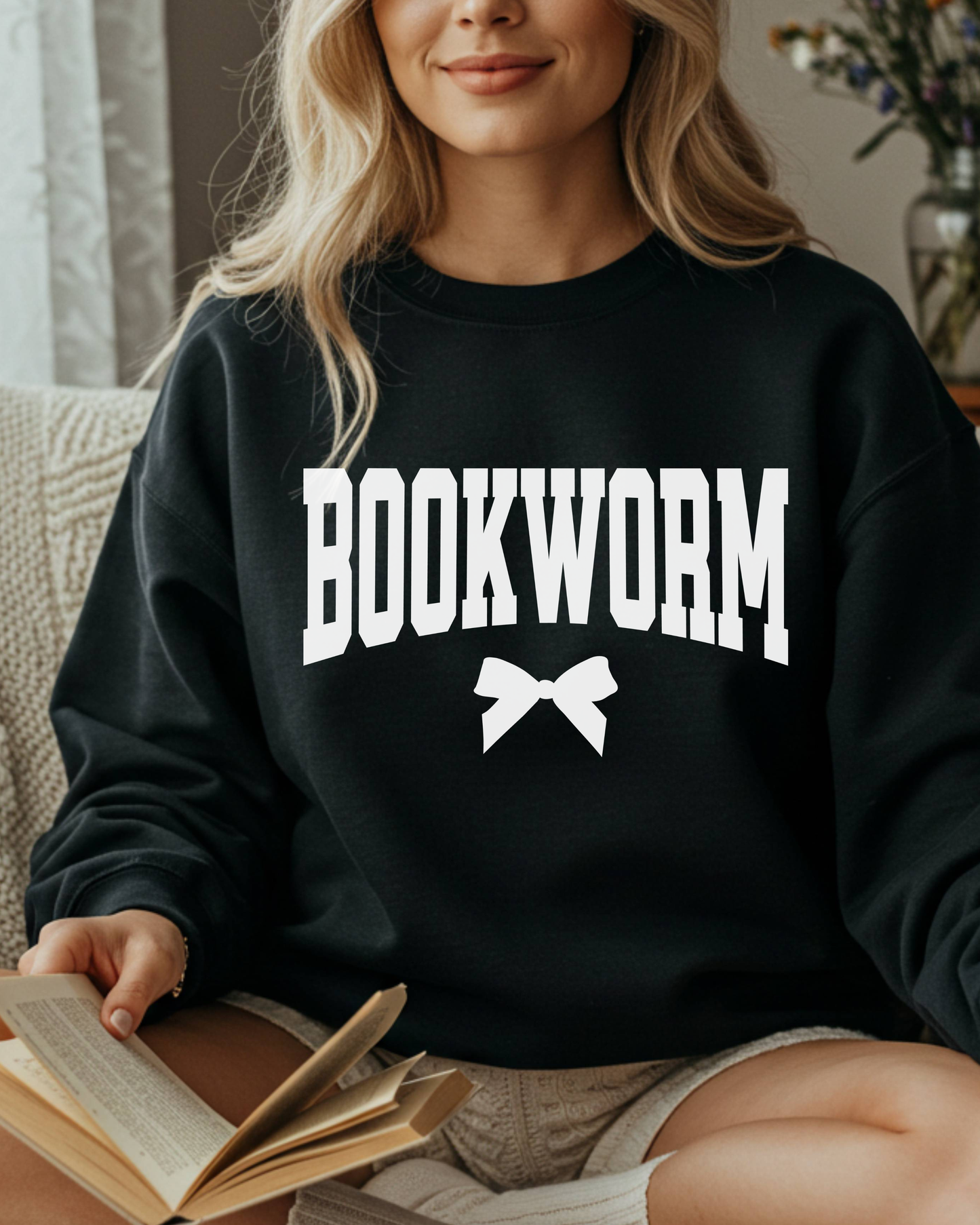 Bookworm Coquette Sweatshirt