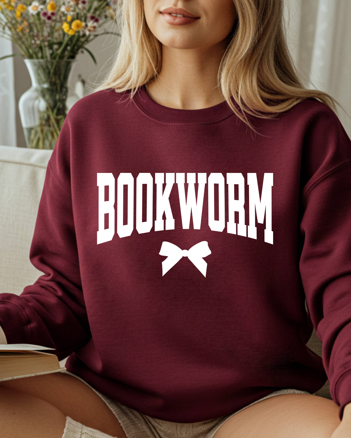 Bookworm Coquette Sweatshirt