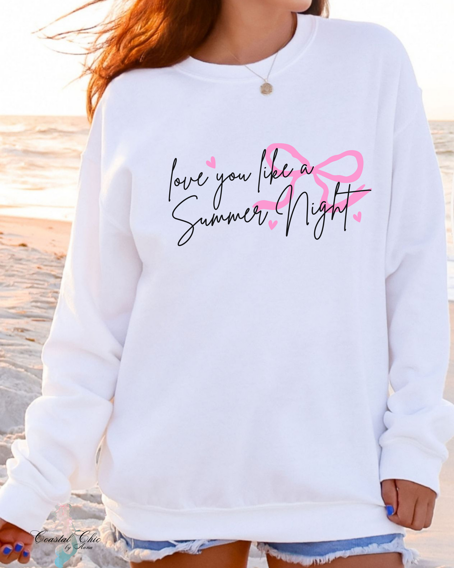 Love you like a Summer Night Sweatshirt