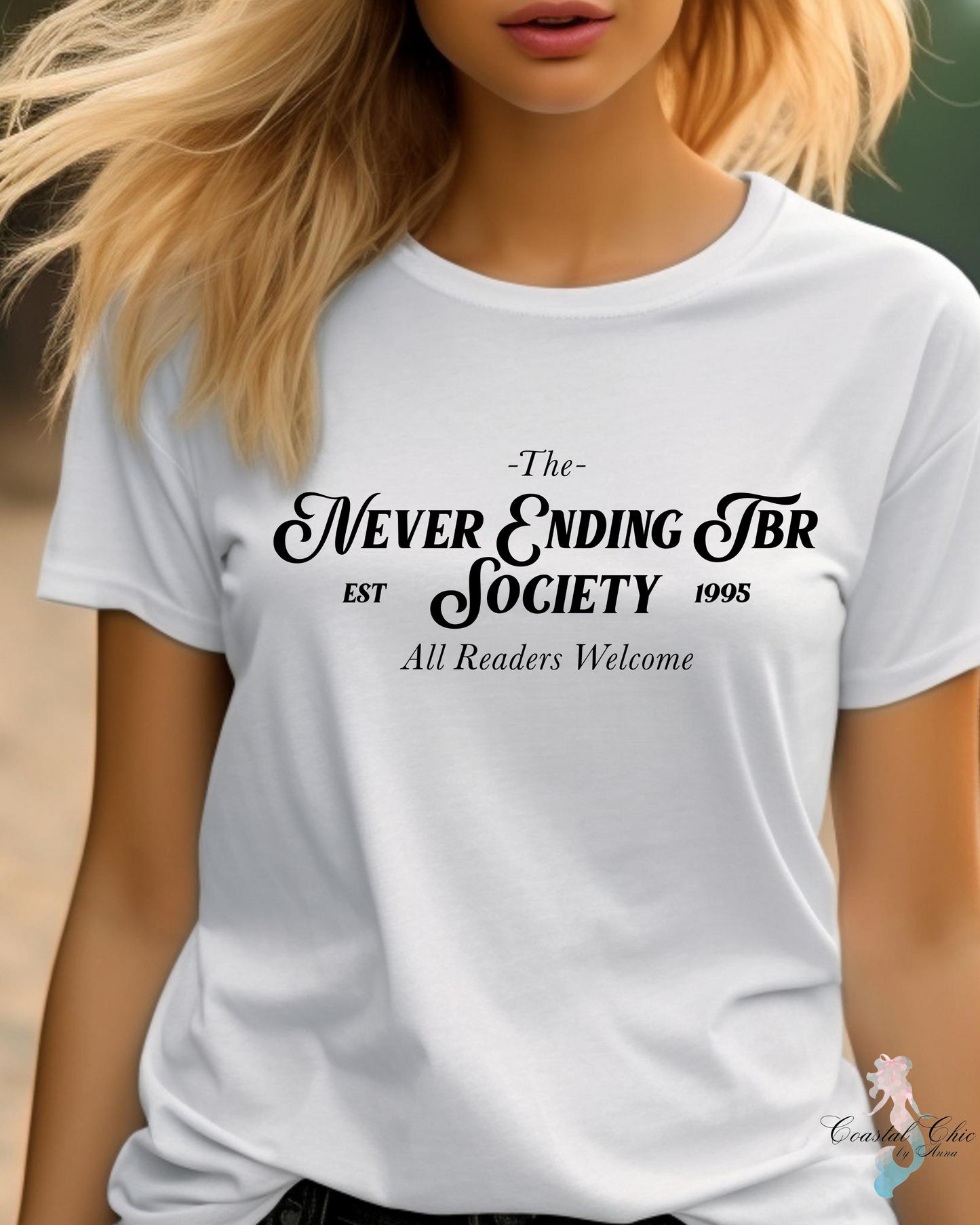 The Never Ending TBR Society Tshirt