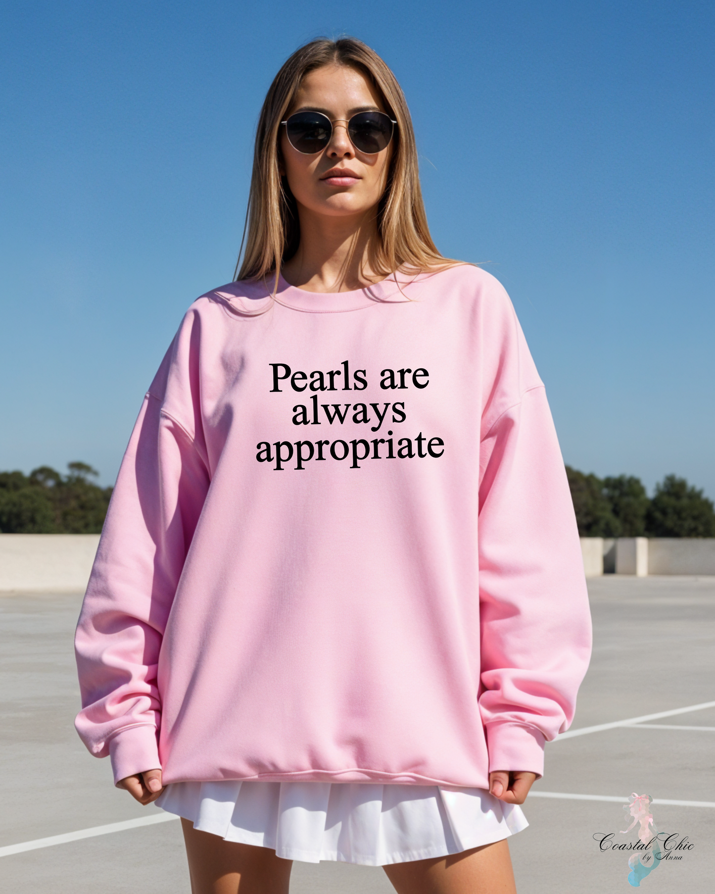 Pearls are always appropriate