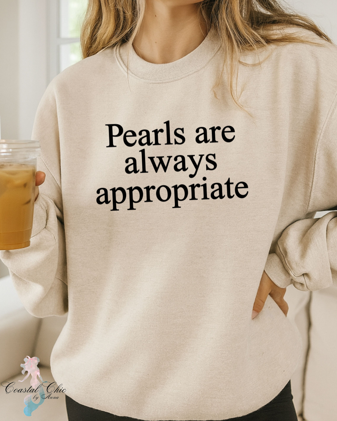 Pearls are always appropriate