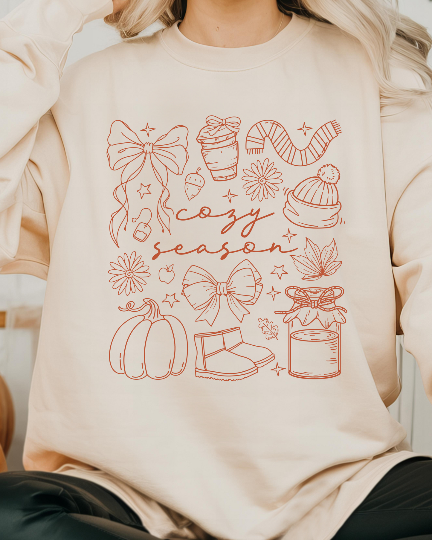 Cozy Season Fall Sweatshirt