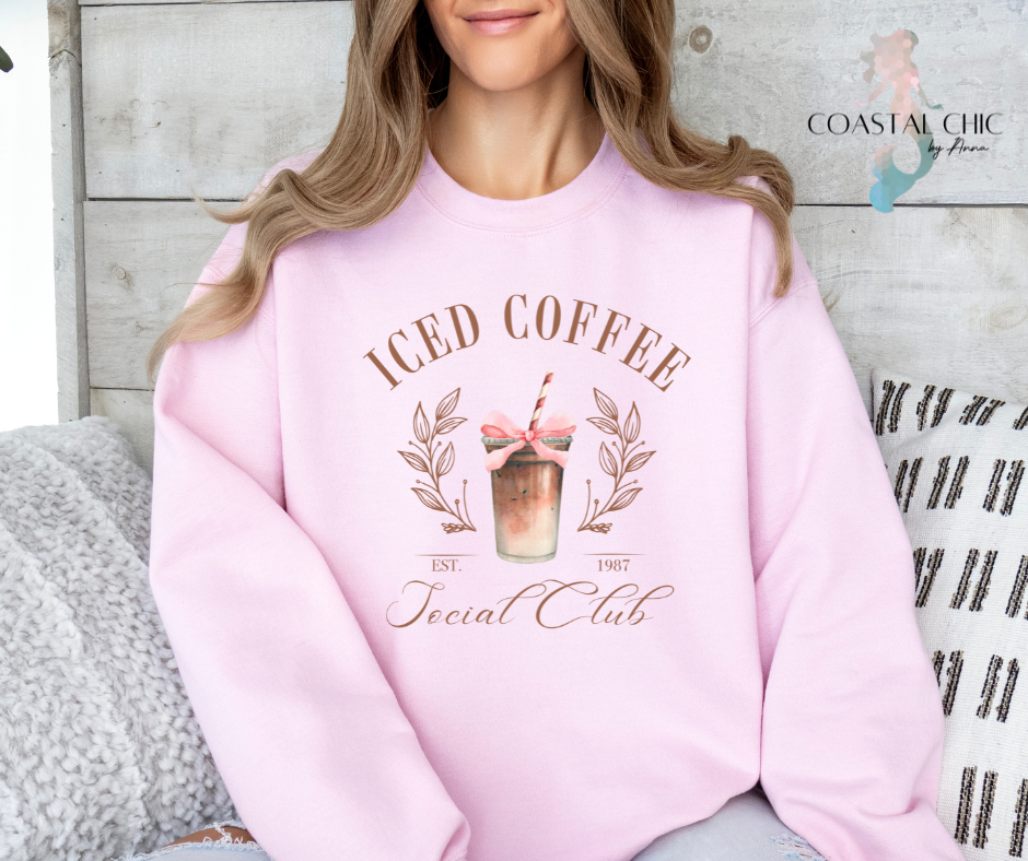 Iced Coffee Social Club Sweatshirt