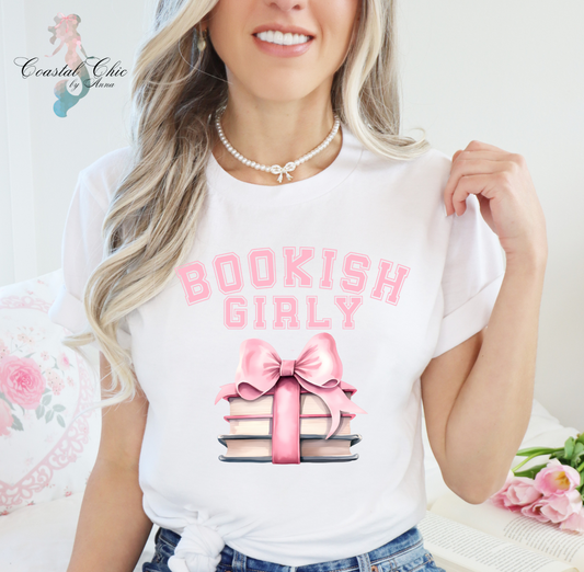 Bookish Girly Tshirt