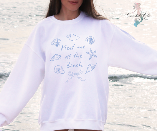 Meet me at the Beach Sweatshirt