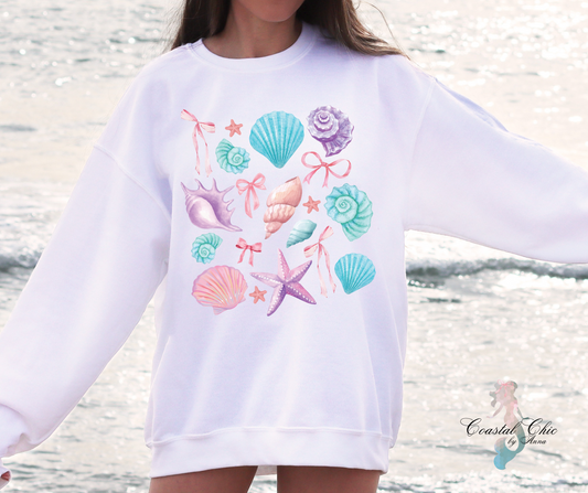 Coquette Seashell Sweatshirt
