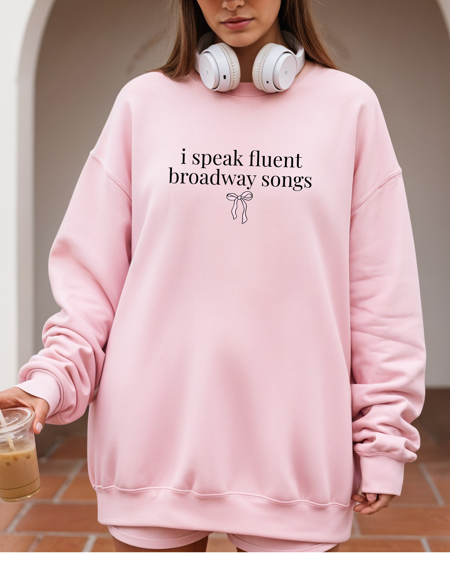 I speak fluent broadway songs