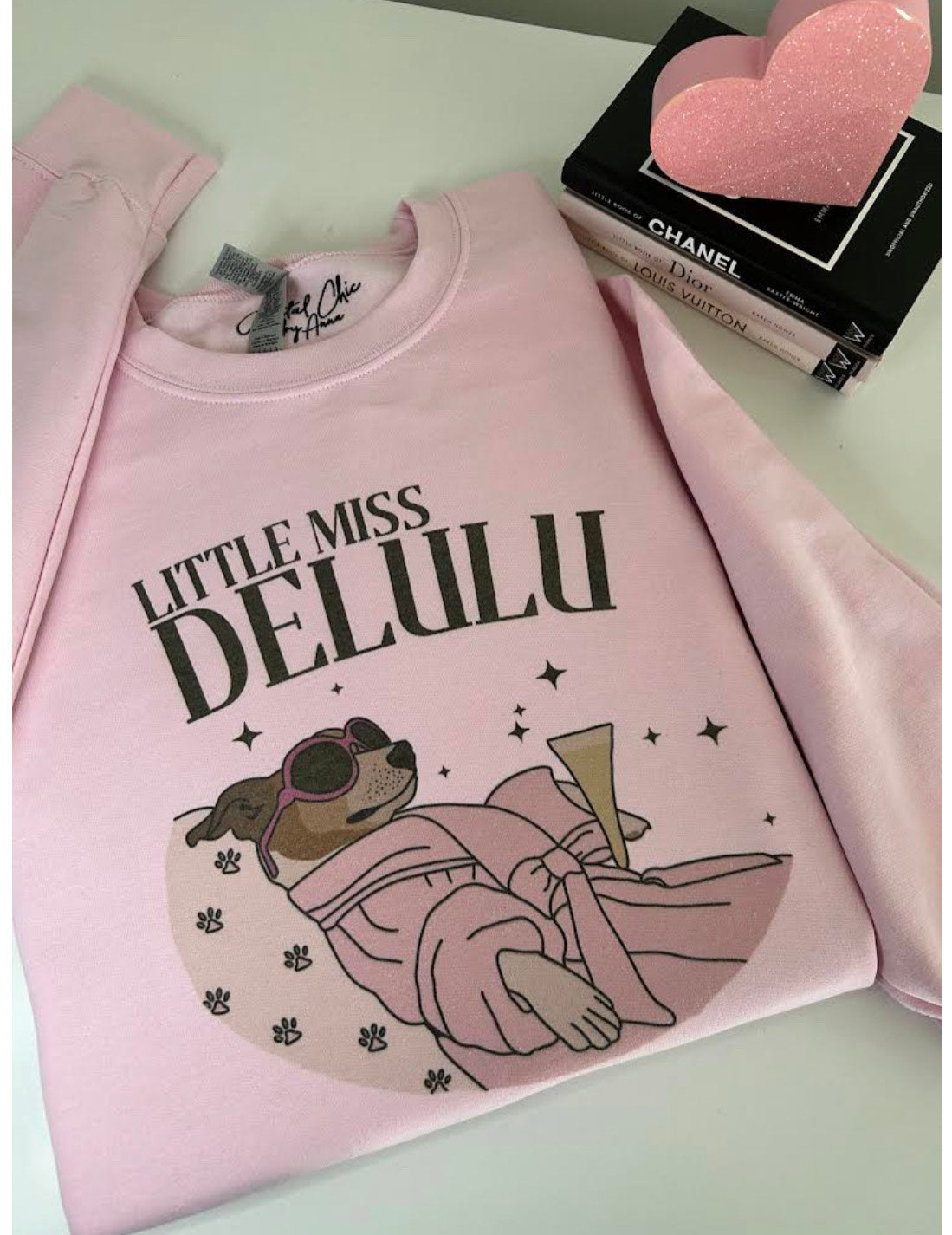 Little Miss Delulu Dog Sweatshirt