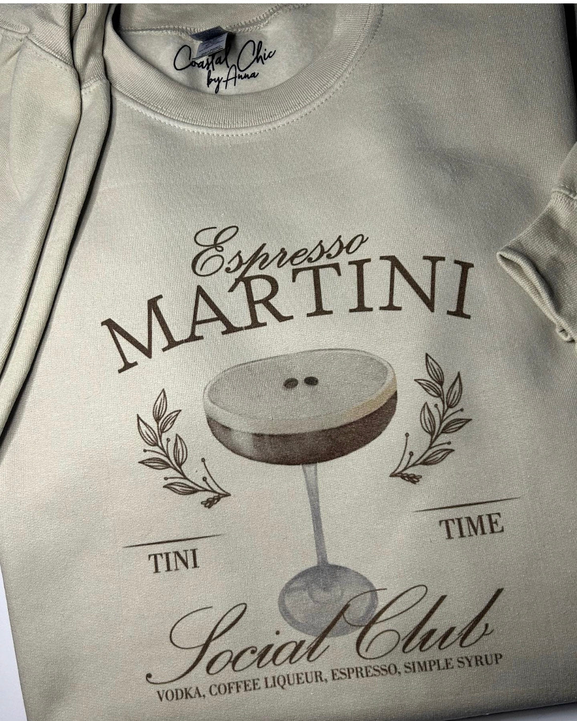 Espresso Martini Social Club Sweatshirt