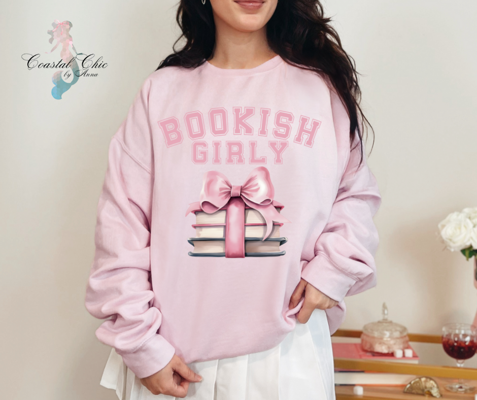 Bookish Girly Sweatshirt