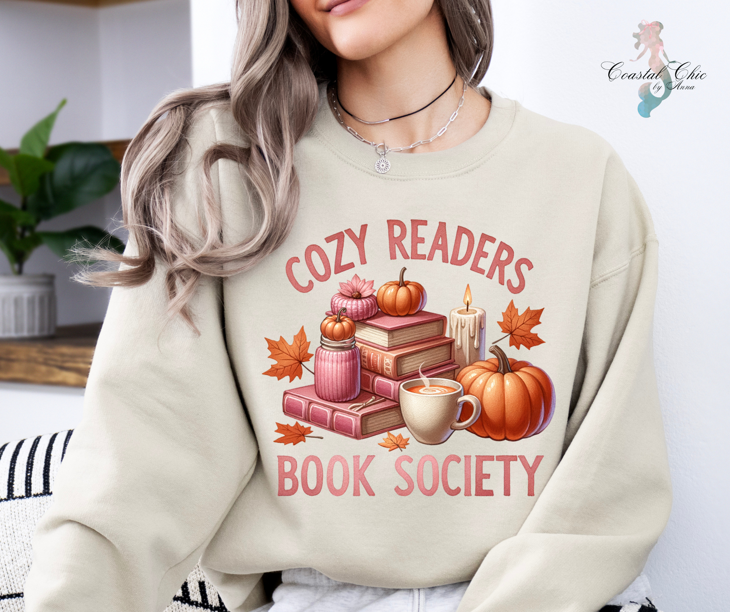 Cozy Readers Book Society Sweatshirt