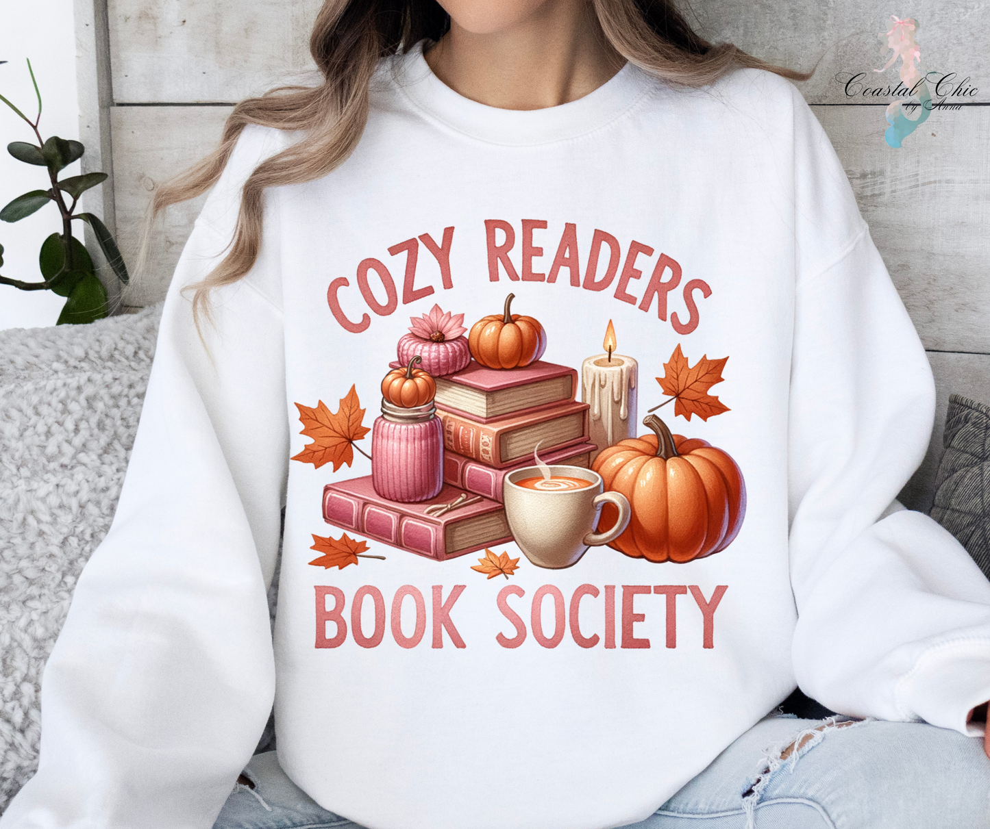 Cozy Readers Book Society Sweatshirt