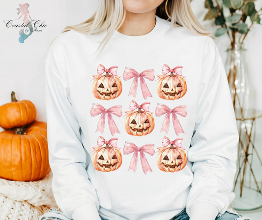 Coquette Pumpkin Sweatshirt