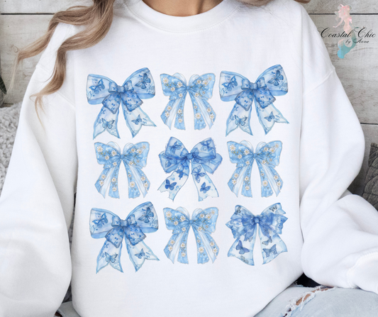 Butterfly Bow Sweatshirt