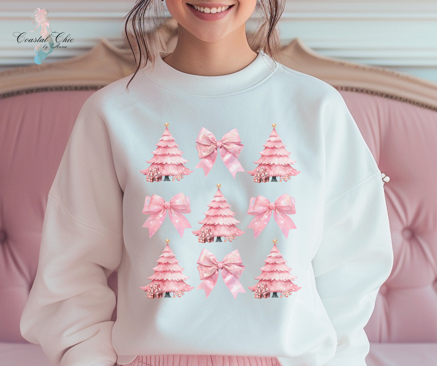 Coquette Christmas Sweatshirt