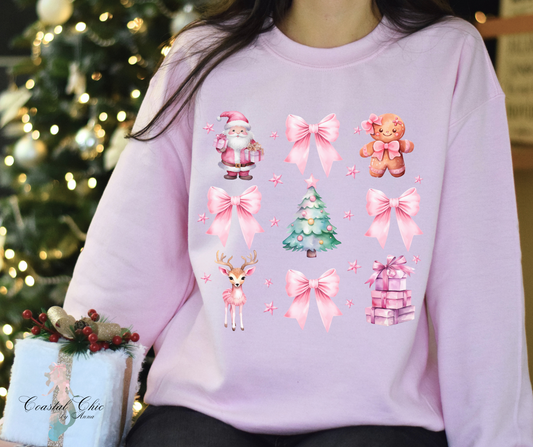 Coquette Christmas Sweatshirt