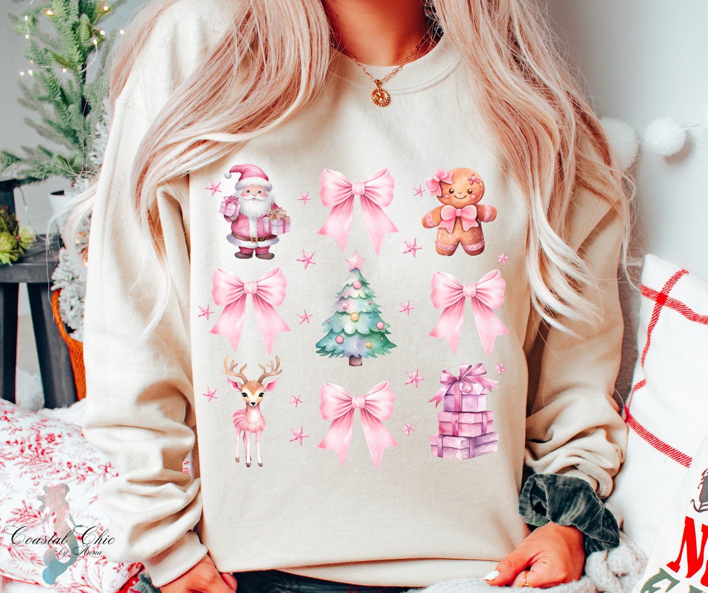 Coquette Christmas Sweatshirt