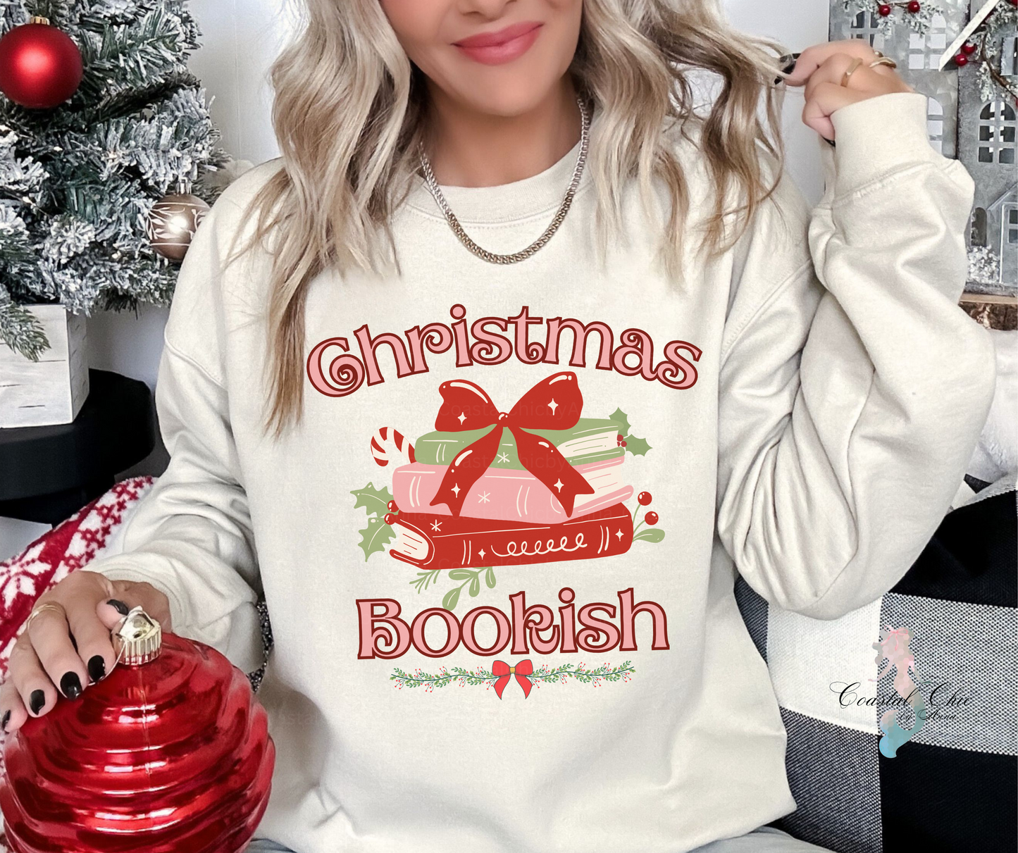 Christmas Bookish Sweatshirt