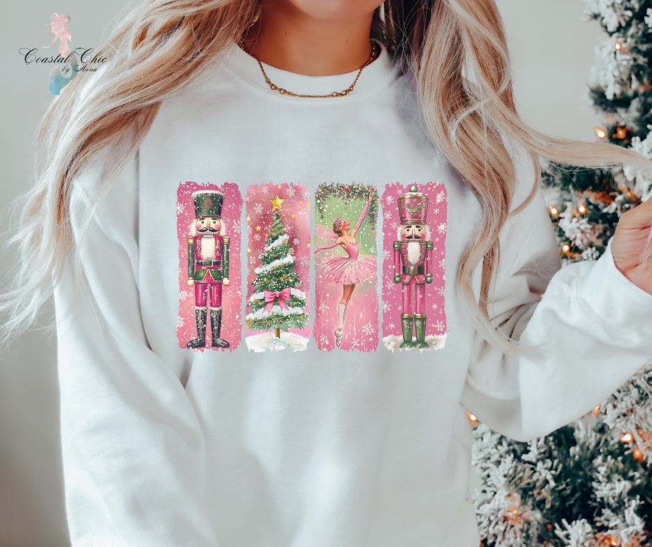 Pink Nutcracker Sweatshirt