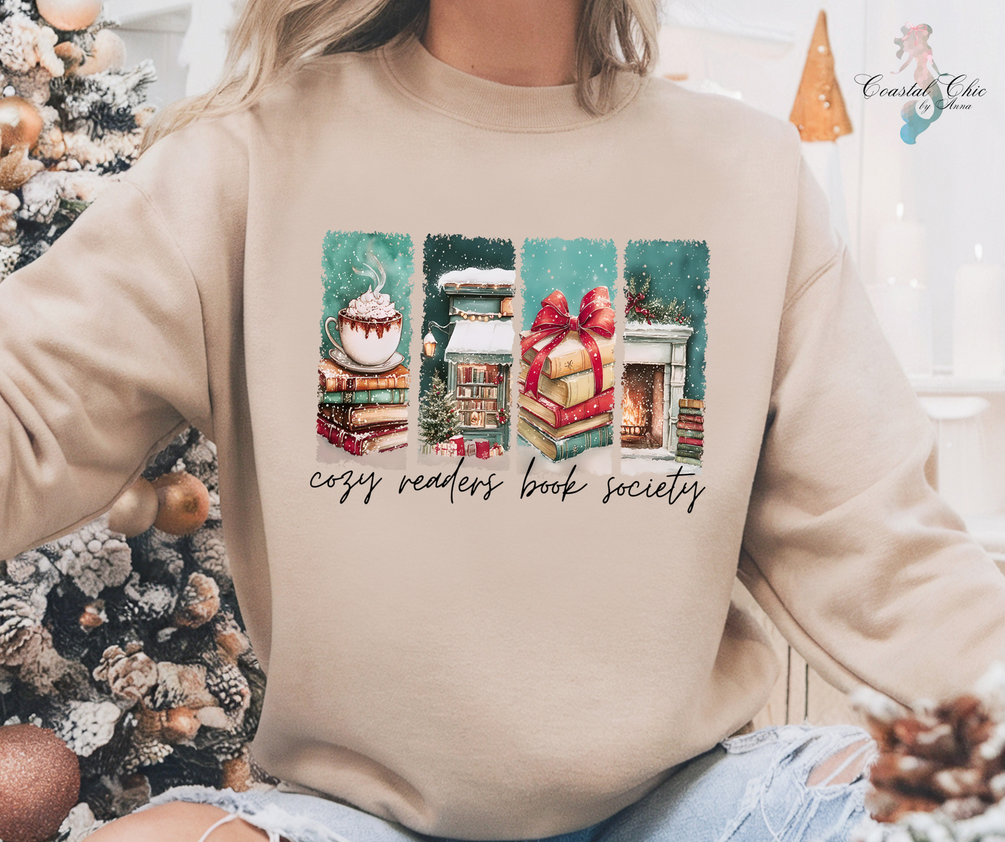 Cozy Readers Book Society Sweatshirt