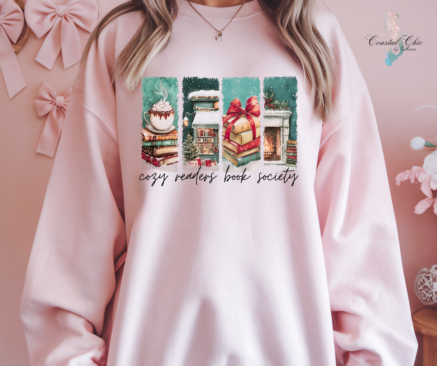 Cozy Readers Book Society Sweatshirt