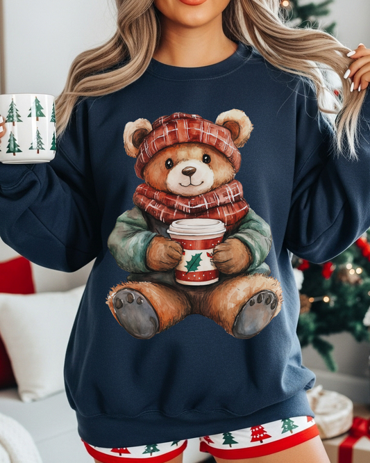 Christmas Teddy Bear Sweatshirt