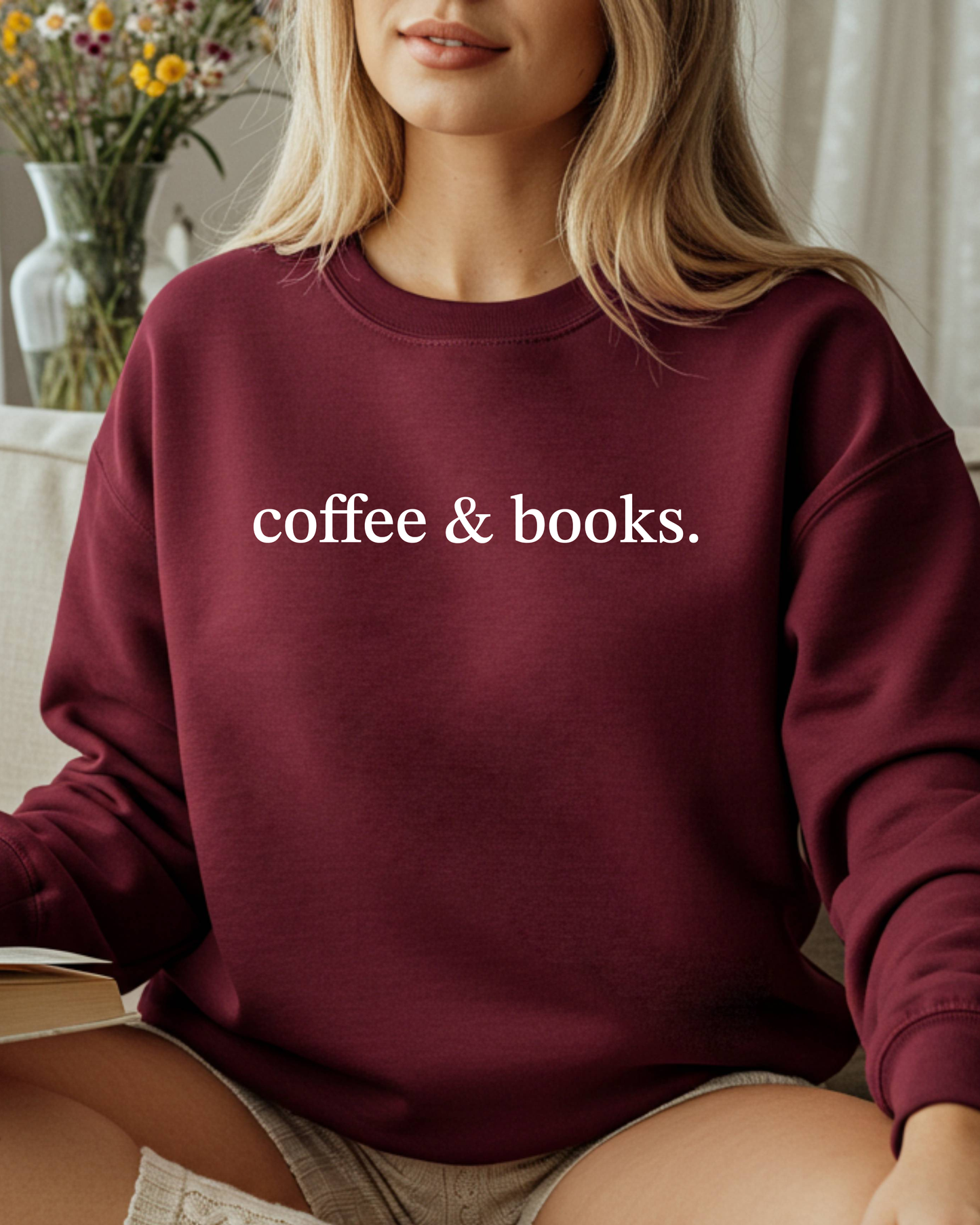 Coffee & Books Sweatshirt