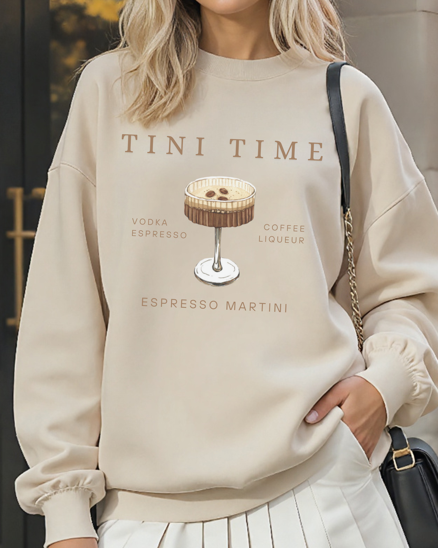 Tini Time Espresso Martini Sweatshirt