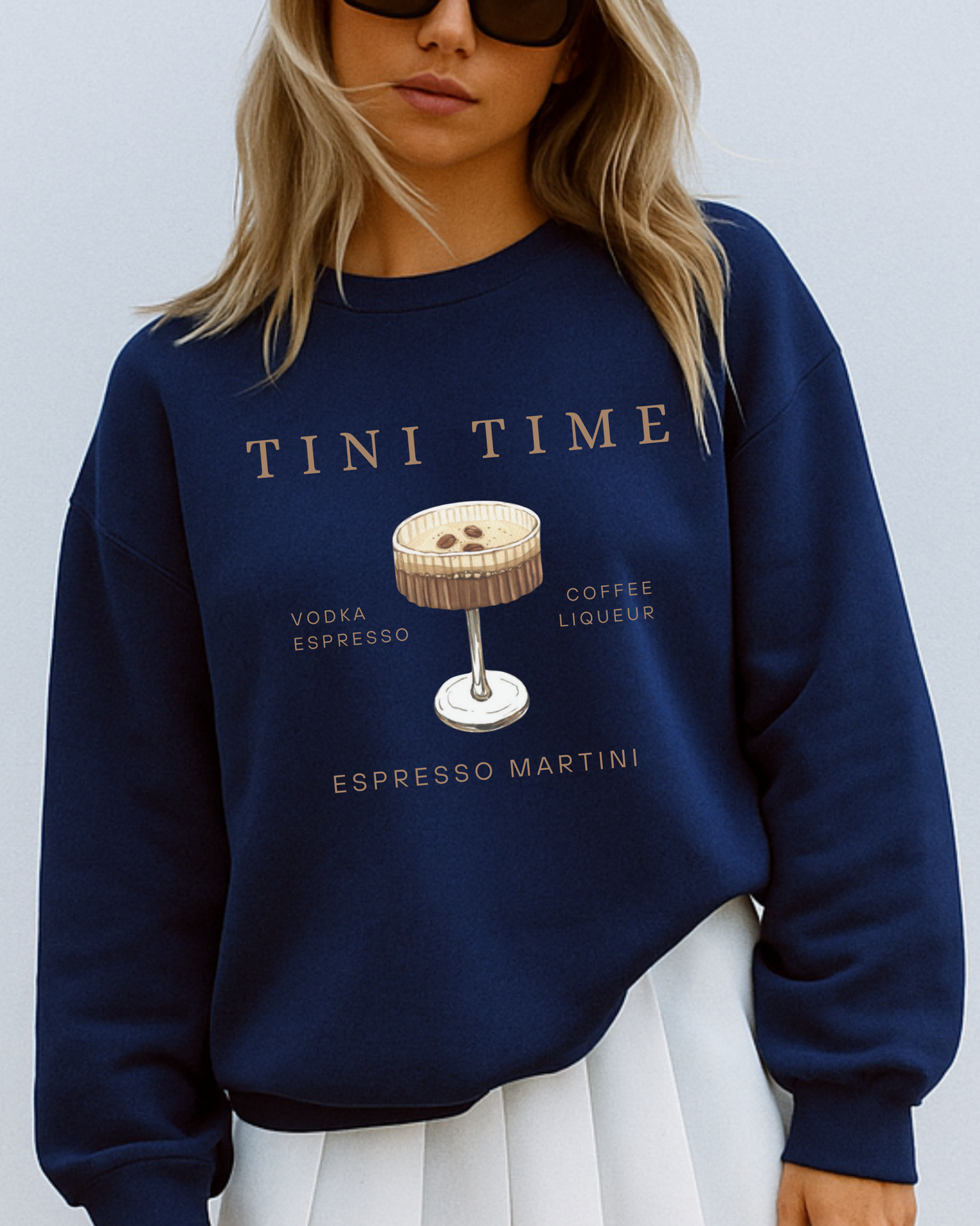 Tini Time Espresso Martini Sweatshirt