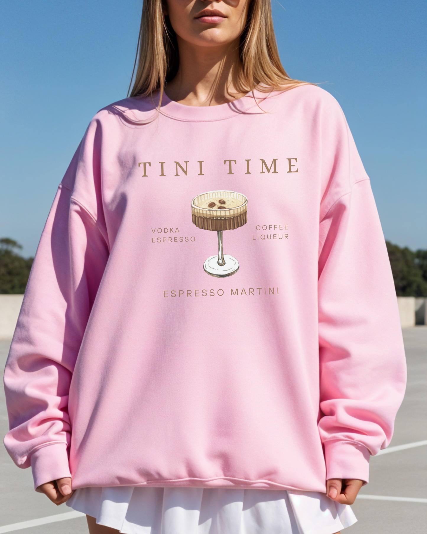 Tini Time Espresso Martini Sweatshirt
