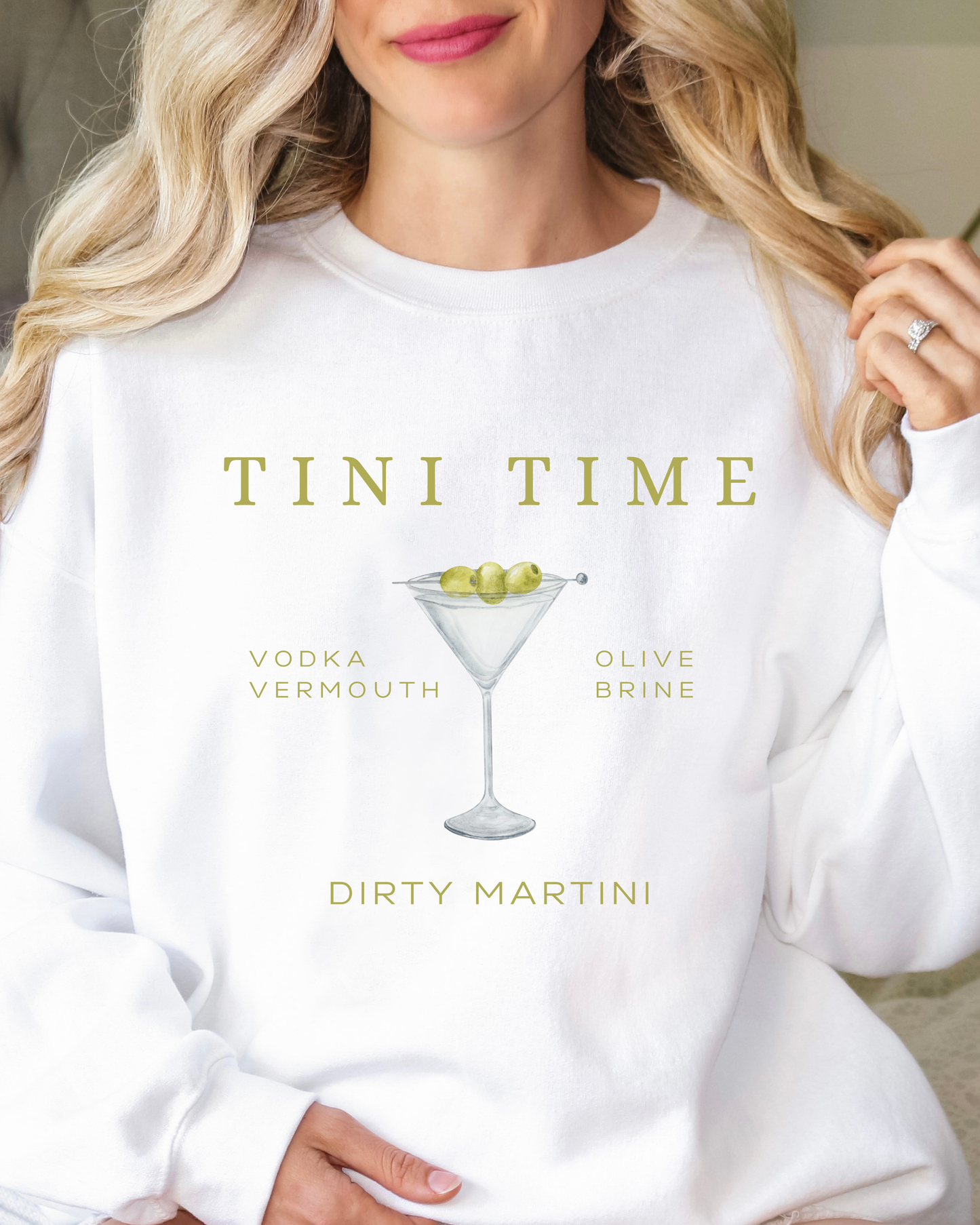 Tini Time Dirty Martini Sweatshirt