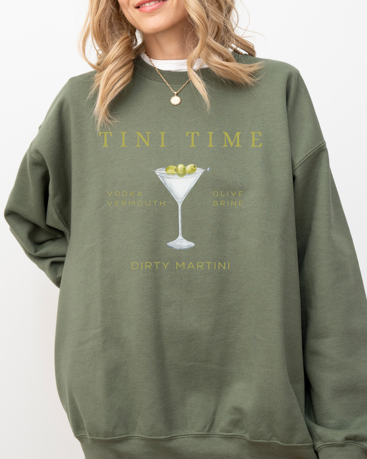 Tini Time Dirty Martini Sweatshirt