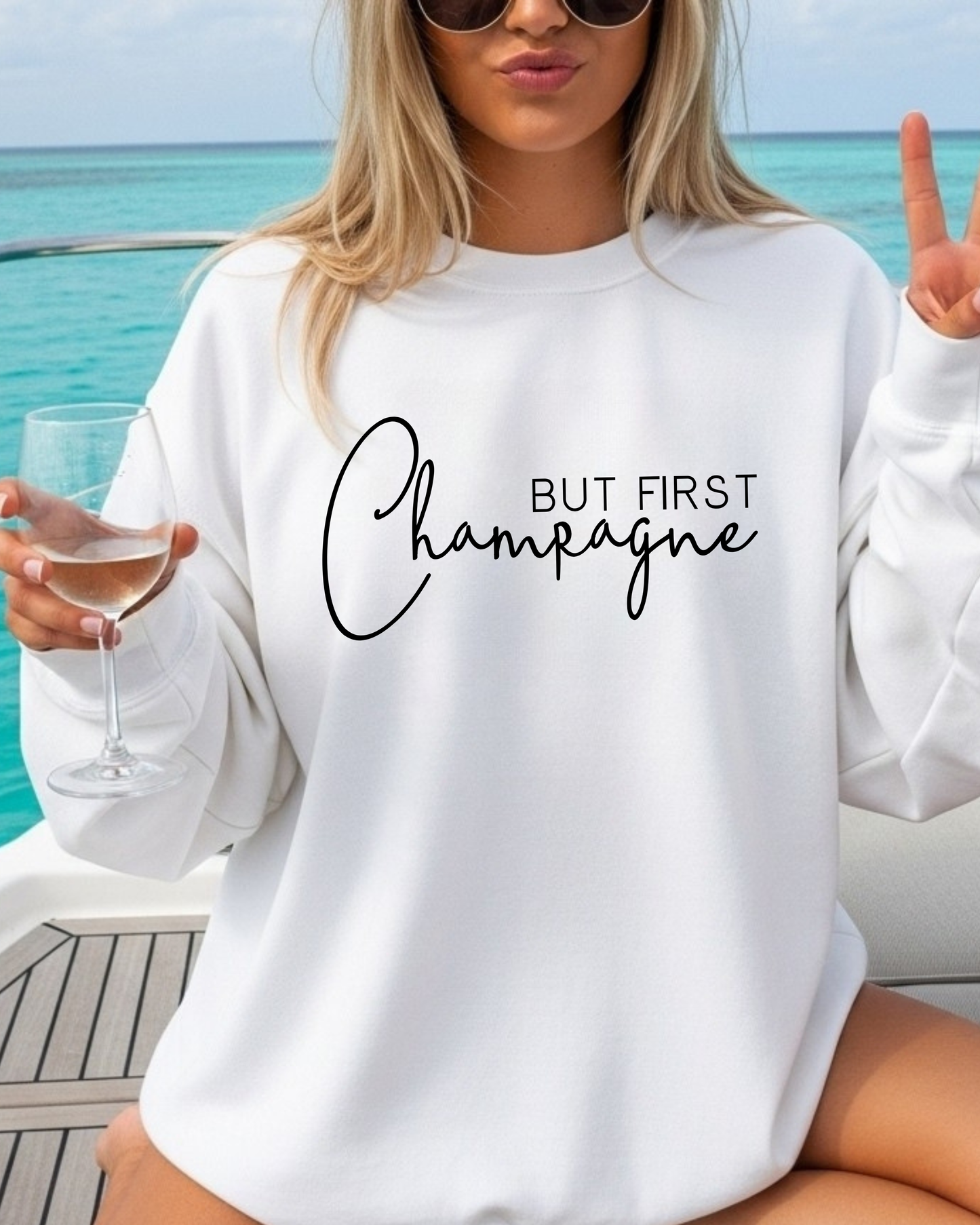 But first Champagne