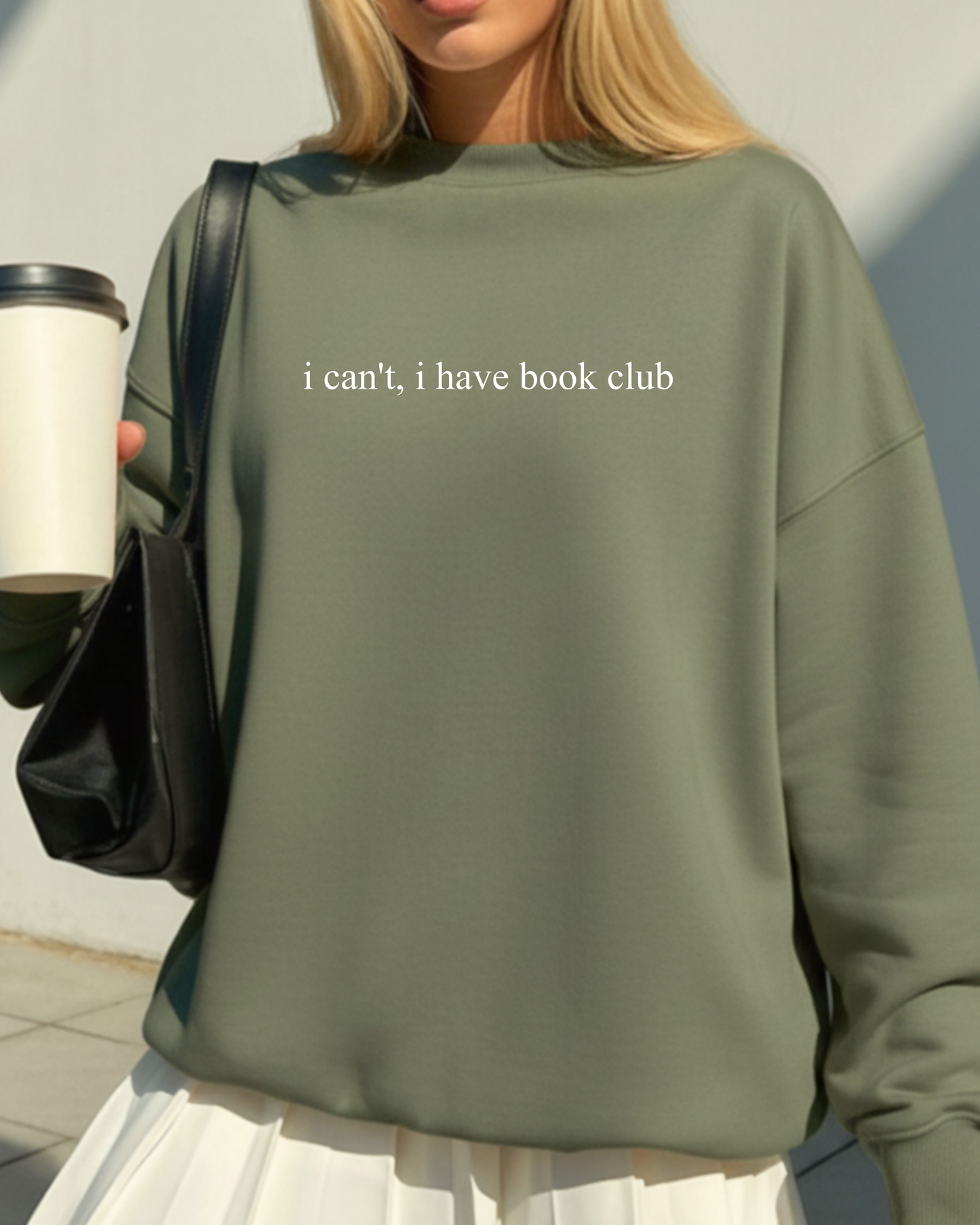 I can't, I have book club