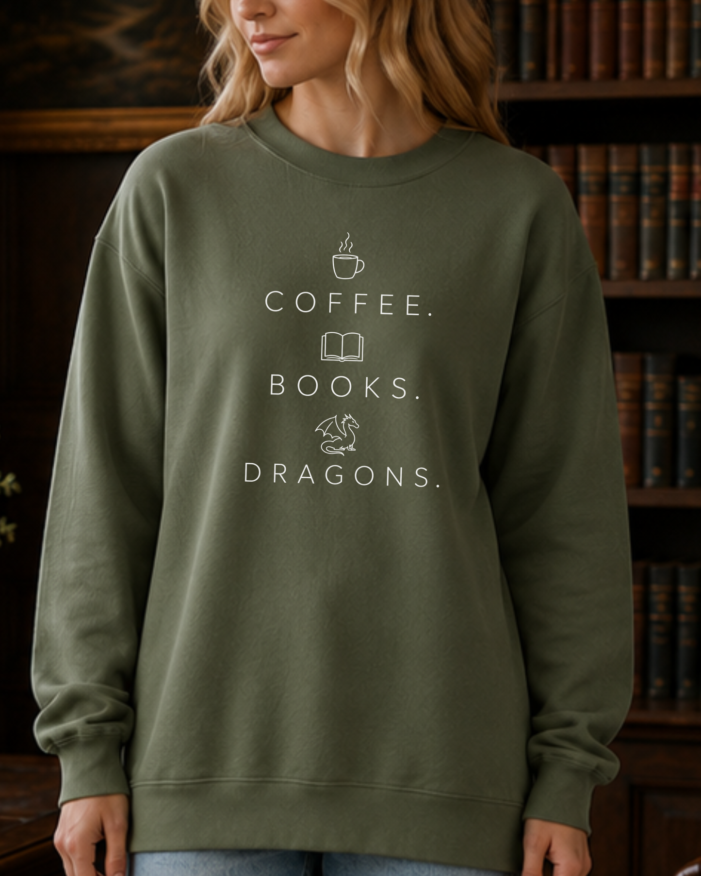 Coffee Books Dragons