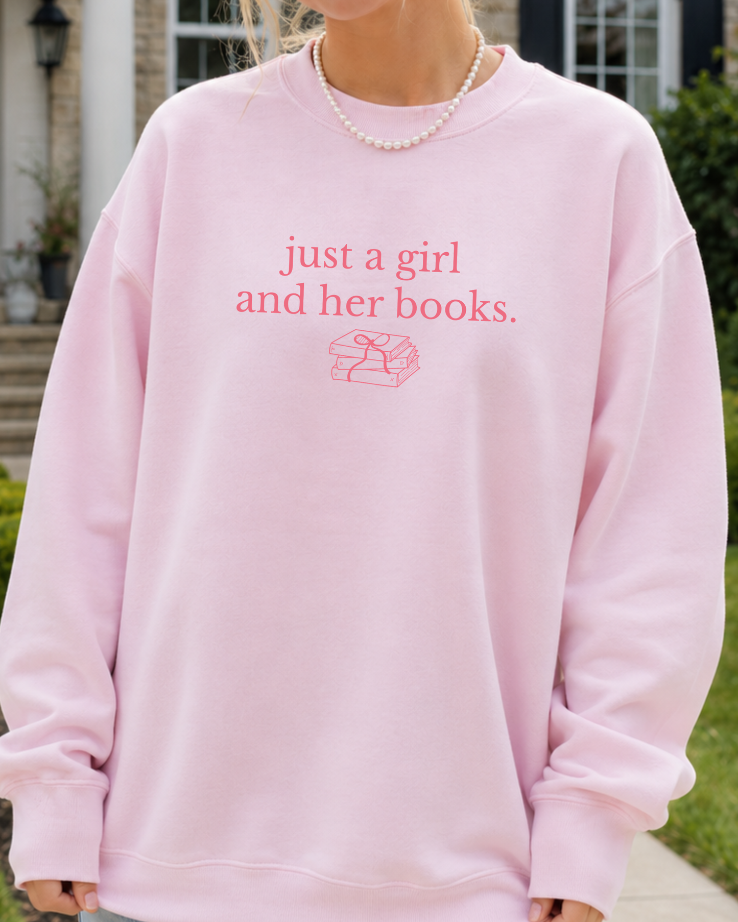 Just a girl and her books